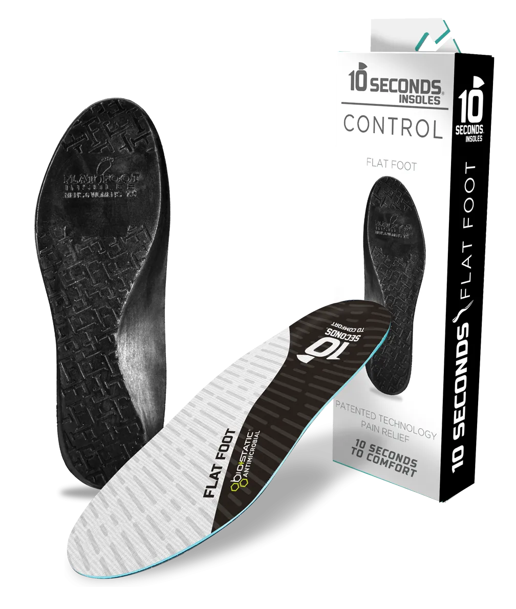 10 Seconds® Flat Foot® Supportive Insoles