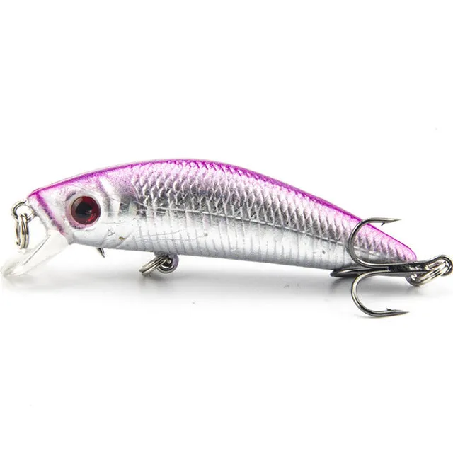 1PCS Brand Lifelike Minnow Fishing Lure 7CM 8.5G 6# Hooks Fish Wobbler Tackle Crankbait Artificial Japan Hard Bait Swimbait