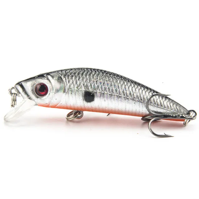 1PCS Brand Lifelike Minnow Fishing Lure 7CM 8.5G 6# Hooks Fish Wobbler Tackle Crankbait Artificial Japan Hard Bait Swimbait