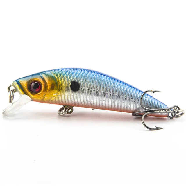 1PCS Brand Lifelike Minnow Fishing Lure 7CM 8.5G 6# Hooks Fish Wobbler Tackle Crankbait Artificial Japan Hard Bait Swimbait