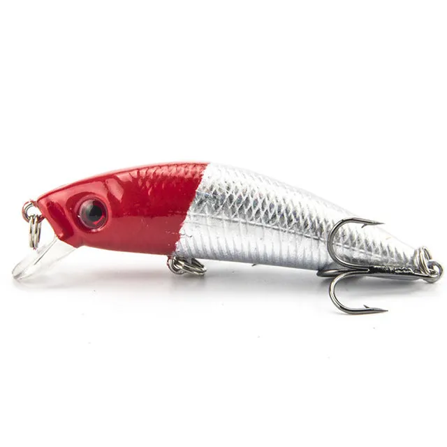 1PCS Brand Lifelike Minnow Fishing Lure 7CM 8.5G 6# Hooks Fish Wobbler Tackle Crankbait Artificial Japan Hard Bait Swimbait