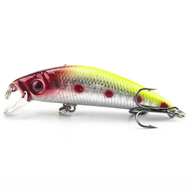 1PCS Brand Lifelike Minnow Fishing Lure 7CM 8.5G 6# Hooks Fish Wobbler Tackle Crankbait Artificial Japan Hard Bait Swimbait