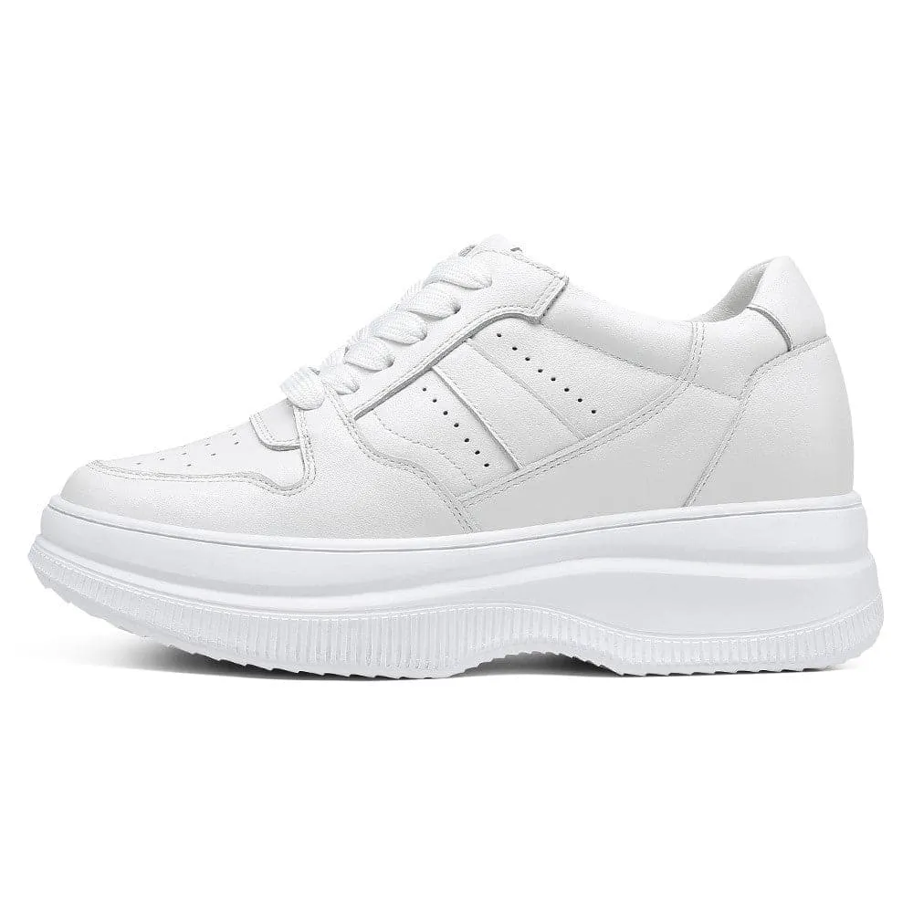 8 CM / 3.15 Inches CMR CHAMARIPA Boost Your Height and Style with  Elevator Sneakers for Women