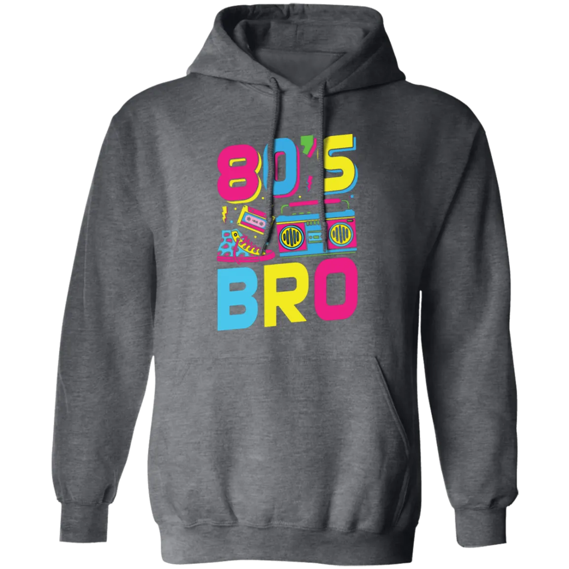 80's Bro, 80s Style, Disco Style, Cassette, Sneakers Pullover Hoodie