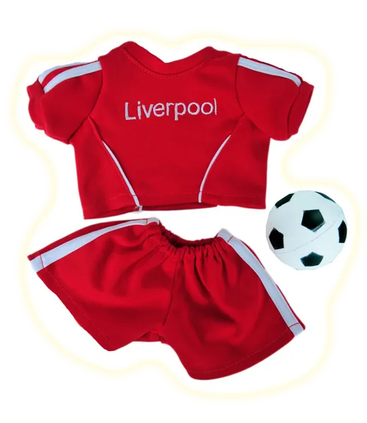 8" Liverpool Soccer Outfit