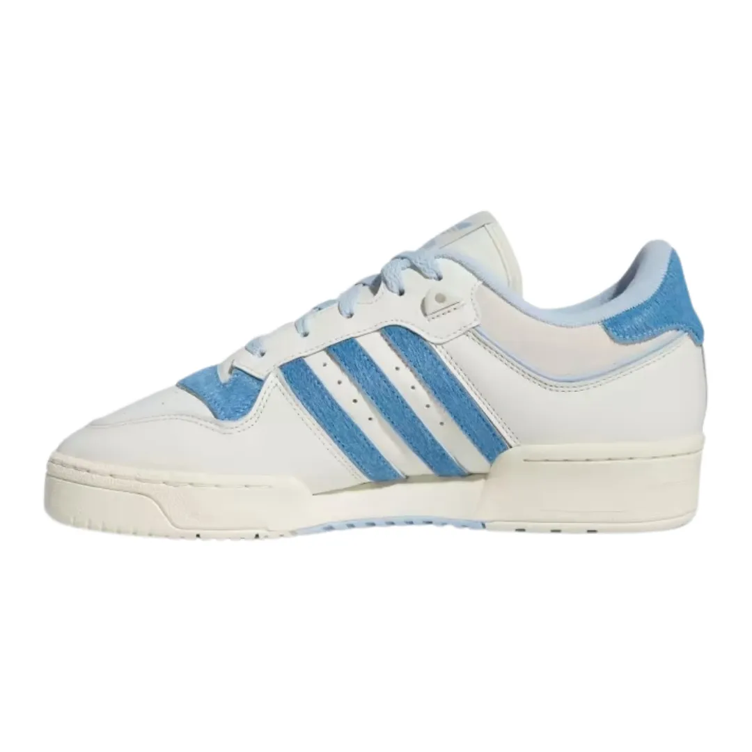 Adidas - Men's Rivalry Low 86 'Off White Clear Sky Pony-Hair' - Off White / Clear Sky / Orbit Grey