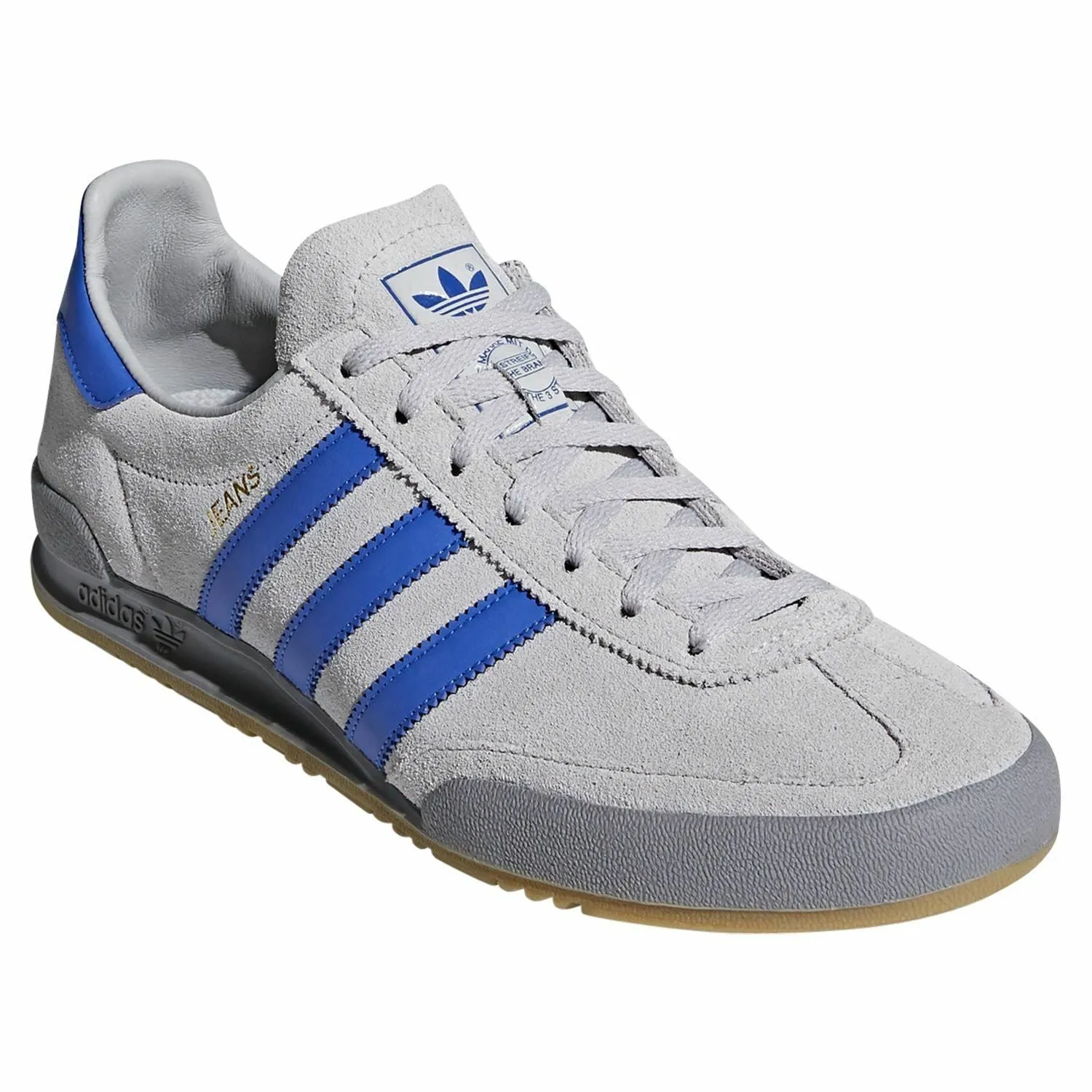 adidas Originals Jeans Trainers - Grey Two / Hi-Res Blue