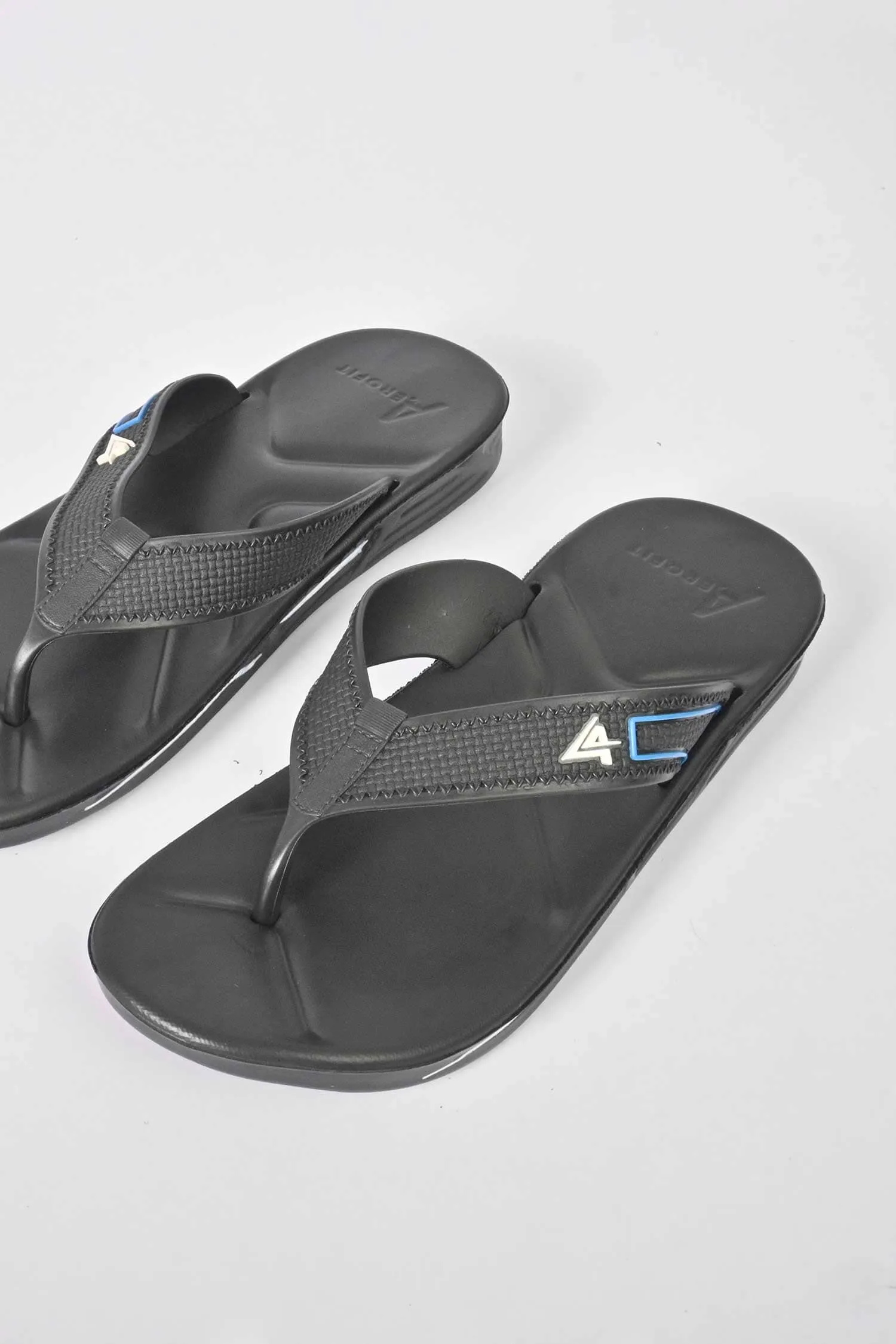 Aerofit Men's Logo Design Flip Flop Slippers