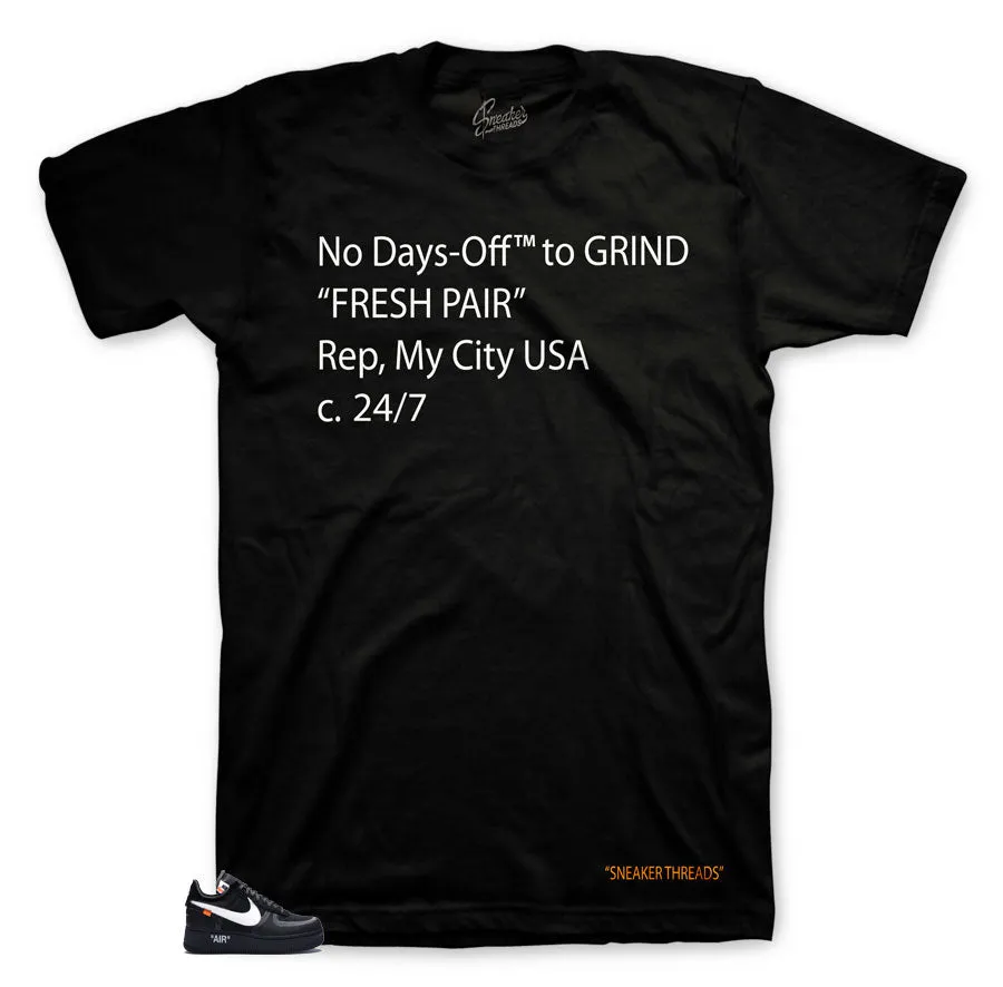 Air Force 1 Black The Ten Shirt - Off Days - Black