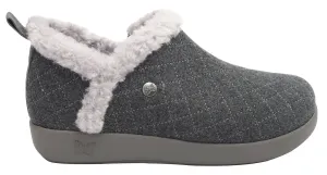 Alegria Womens Cozee Lightweight Slippers - Smoke