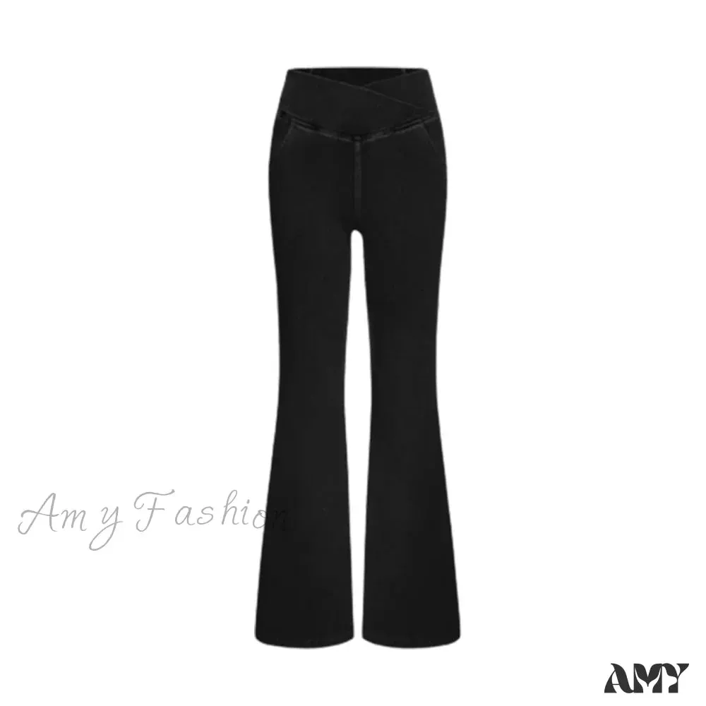 Amy Fashion - Slim Fit Pants Women on Pants Women