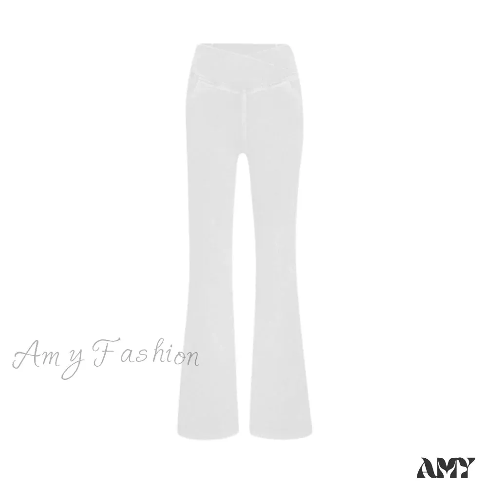 Amy Fashion - Slim Fit Pants Women on Pants Women