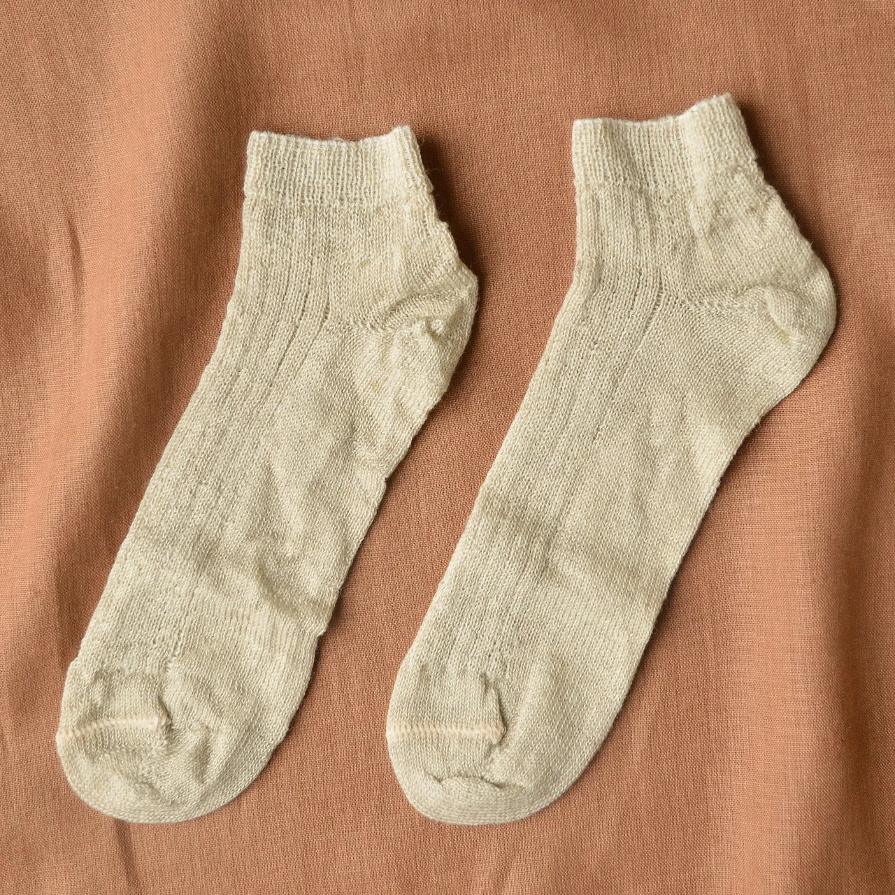 Ankle Sports Socks - Organic Merino/Linen (Adults 36-43)