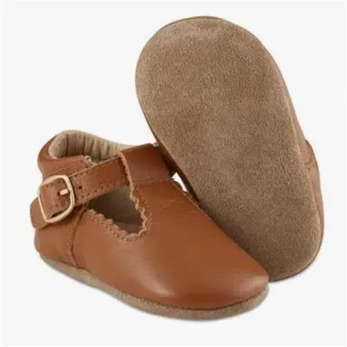 Babe Basics Soft-Soled Leather Baby Mary Janes