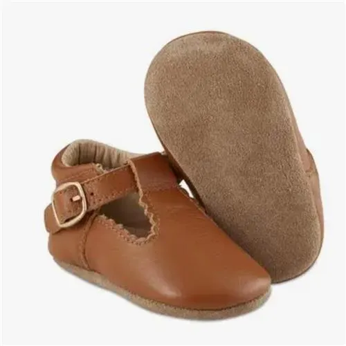 Babe Basics Soft-Soled Leather Baby Mary Janes