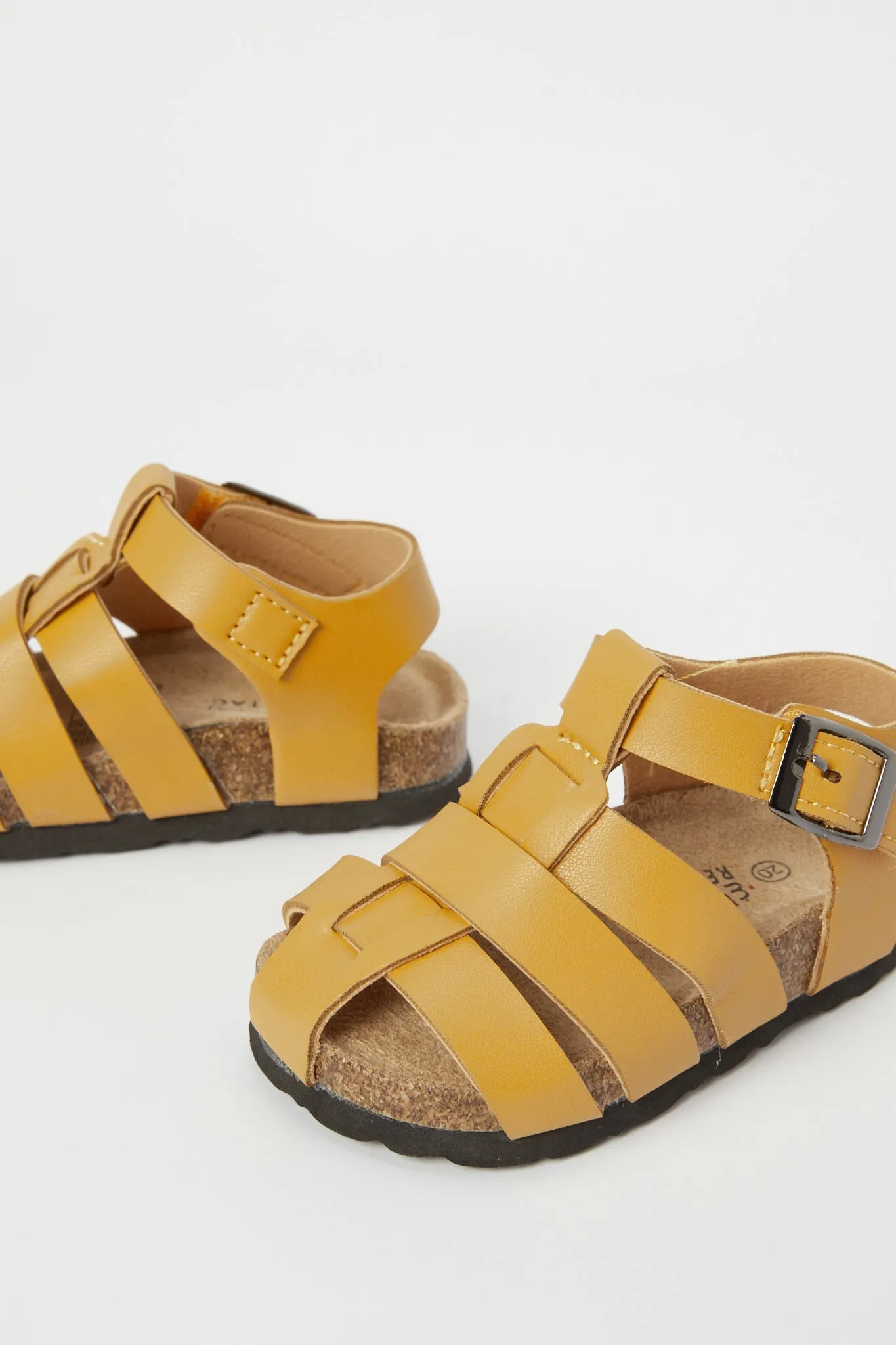 Baby Boys Tan Cork Sandal