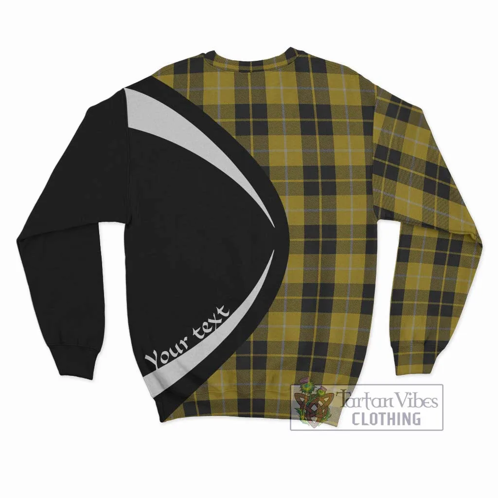 Barclay Dress Tartan Sweatshirt with Family Crest Circle Style