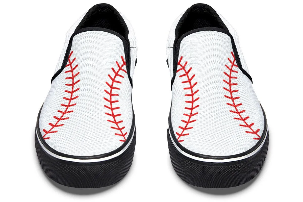 Baseball Slip-On Shoes