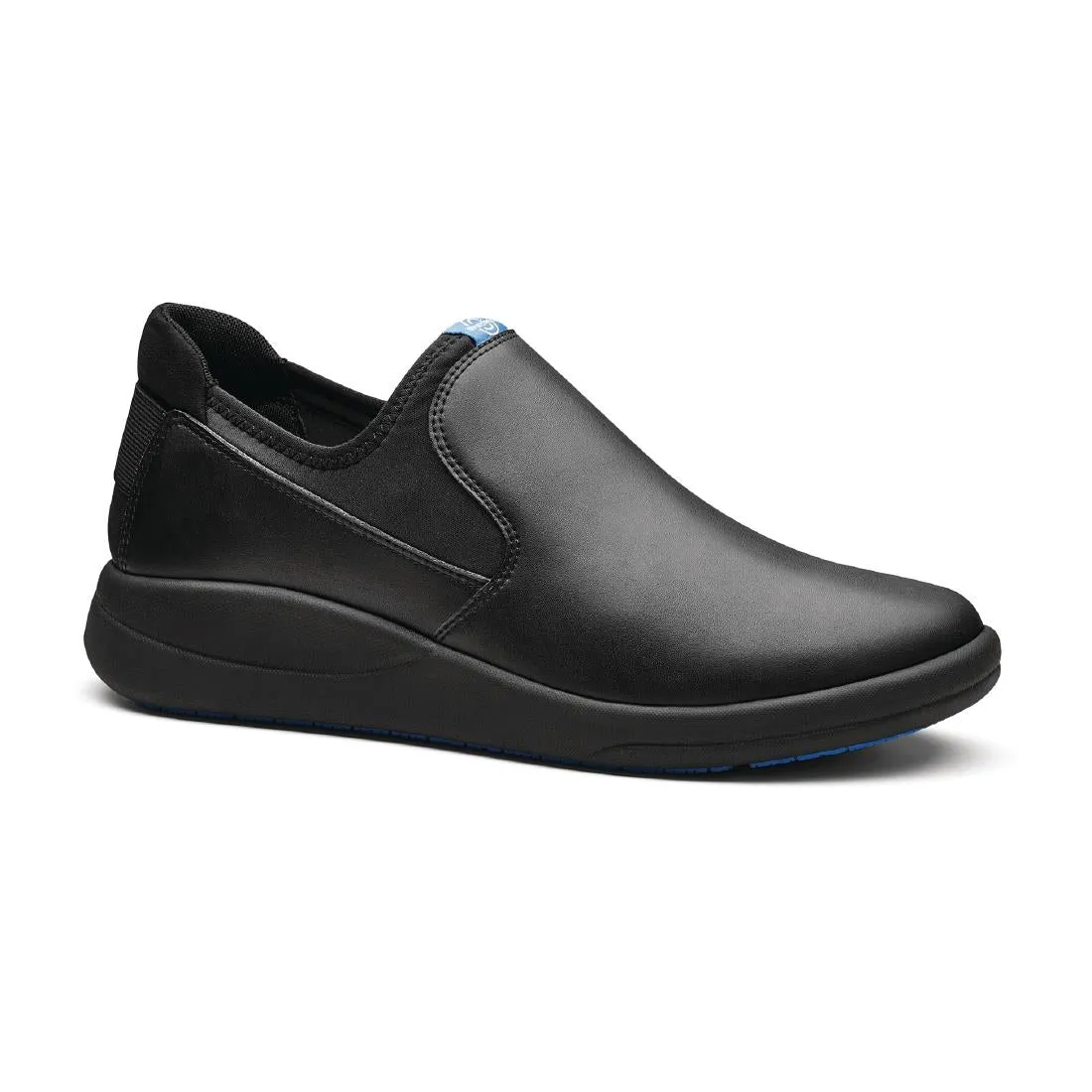 BB741-38 WearerTech Vitalise Slip on Shoe Black/Black with Modular Insole Size 38