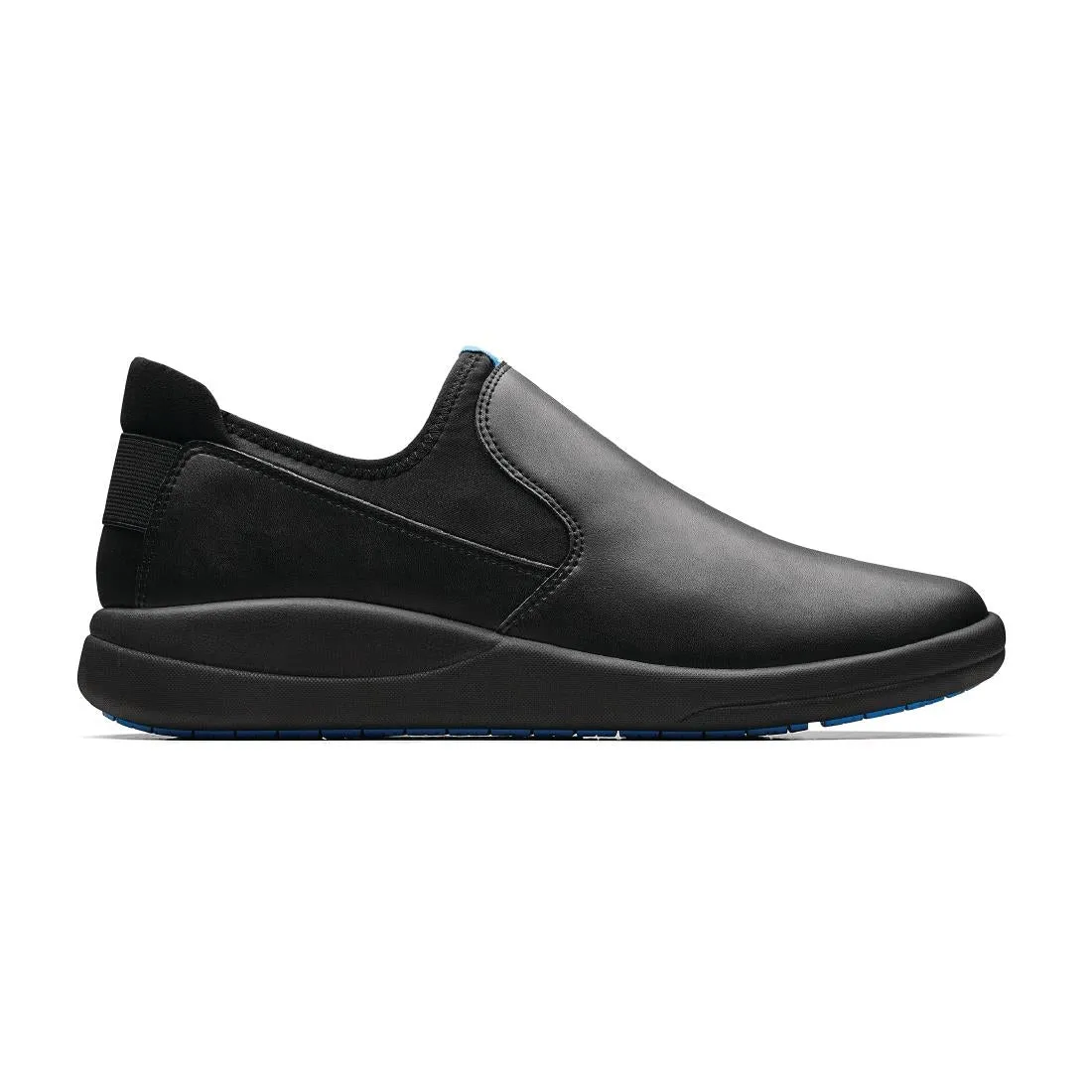 BB741-38 WearerTech Vitalise Slip on Shoe Black/Black with Modular Insole Size 38