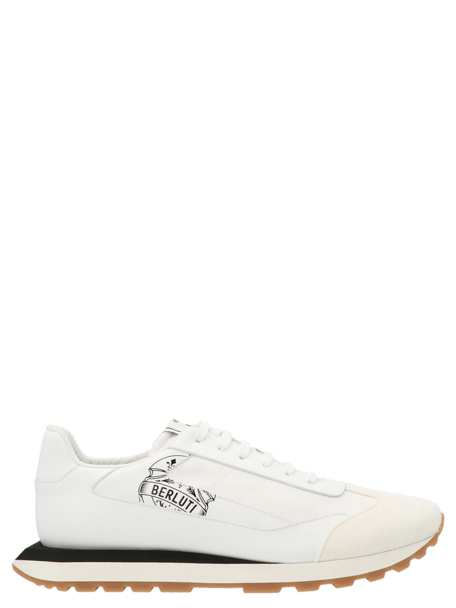 Berluti Street Style Lace-Up Sneakers