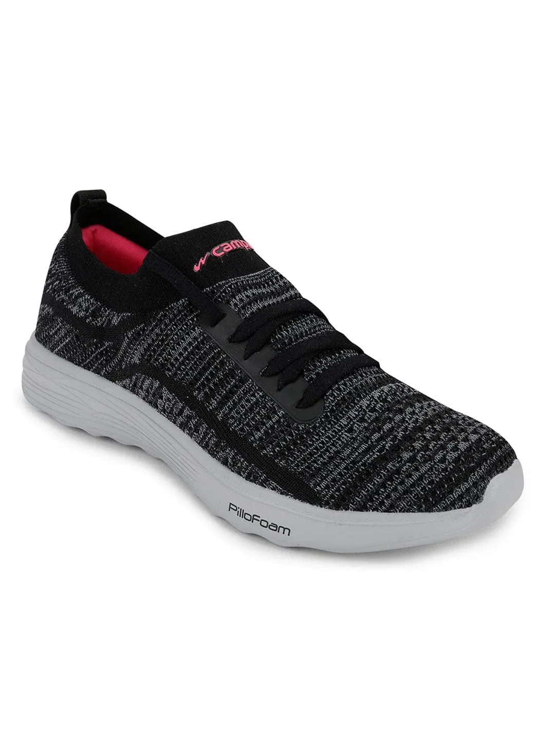 BLOSUM Black Women's Running Shoes