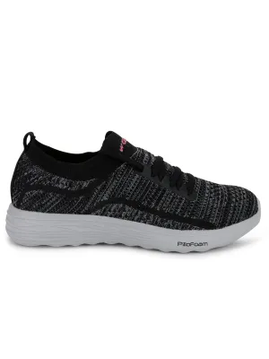 BLOSUM Black Women's Running Shoes