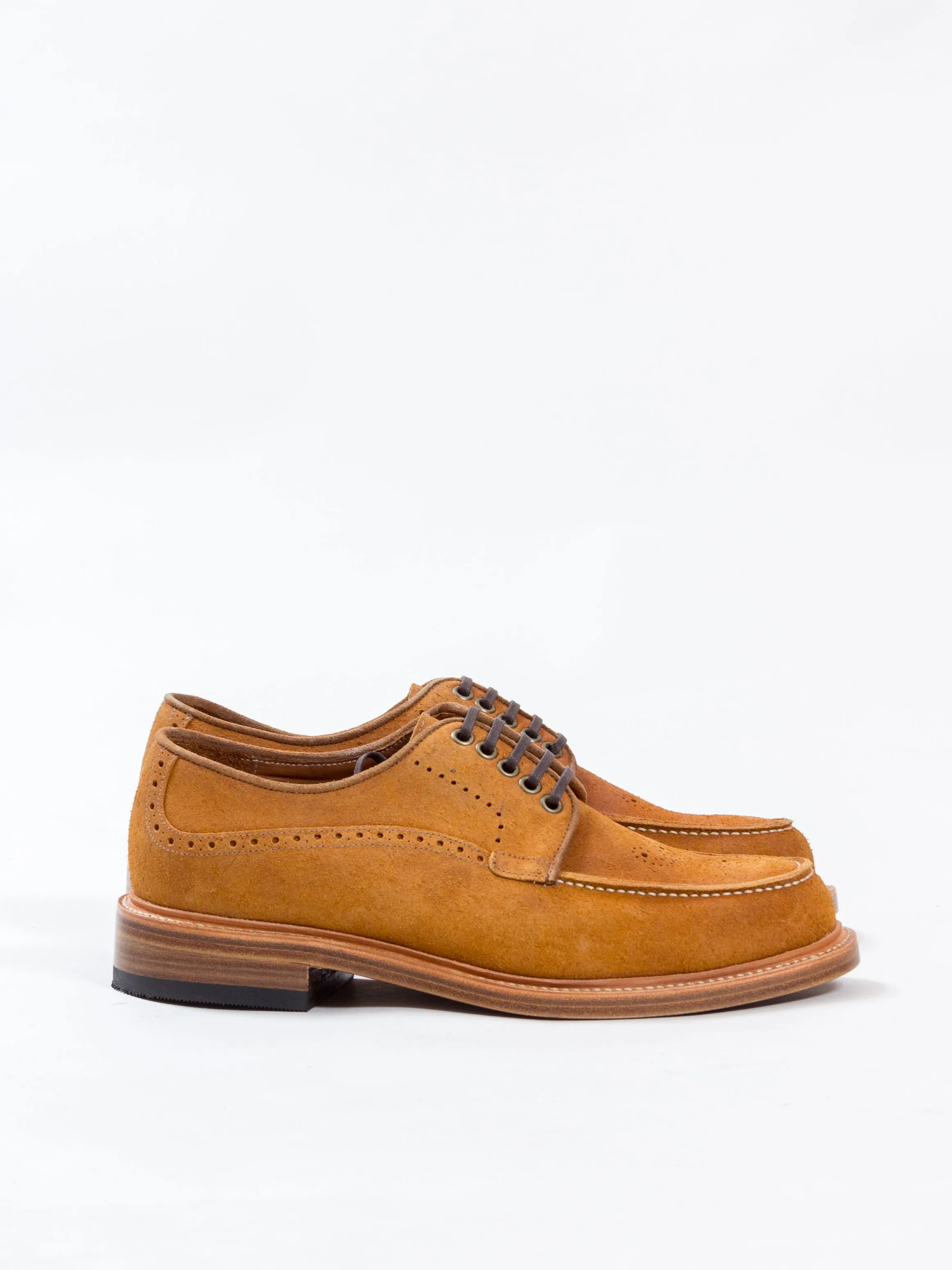 Bright Shoemakers, Moc Derby, Camel Rough-Out