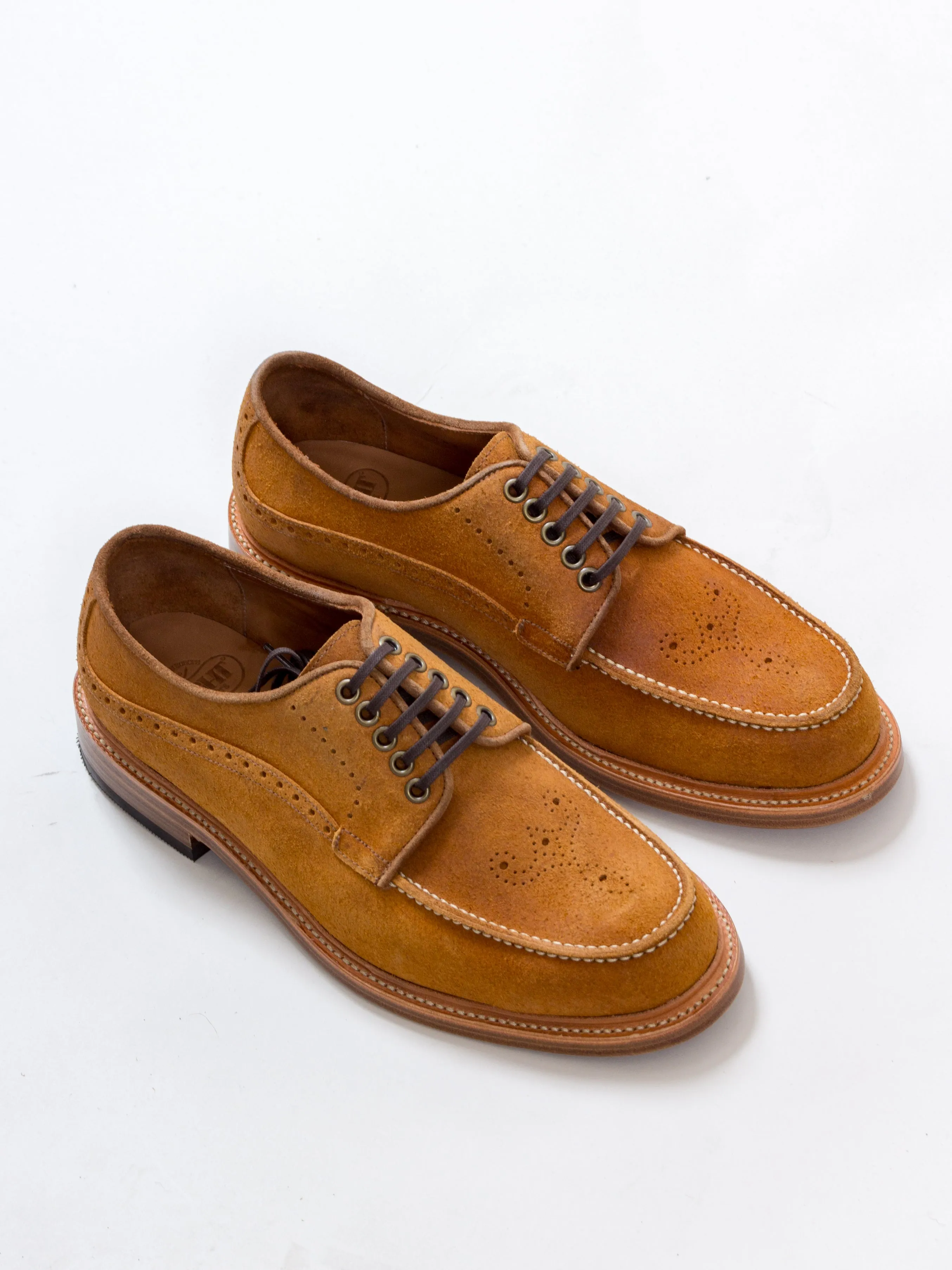 Bright Shoemakers, Moc Derby, Camel Rough-Out