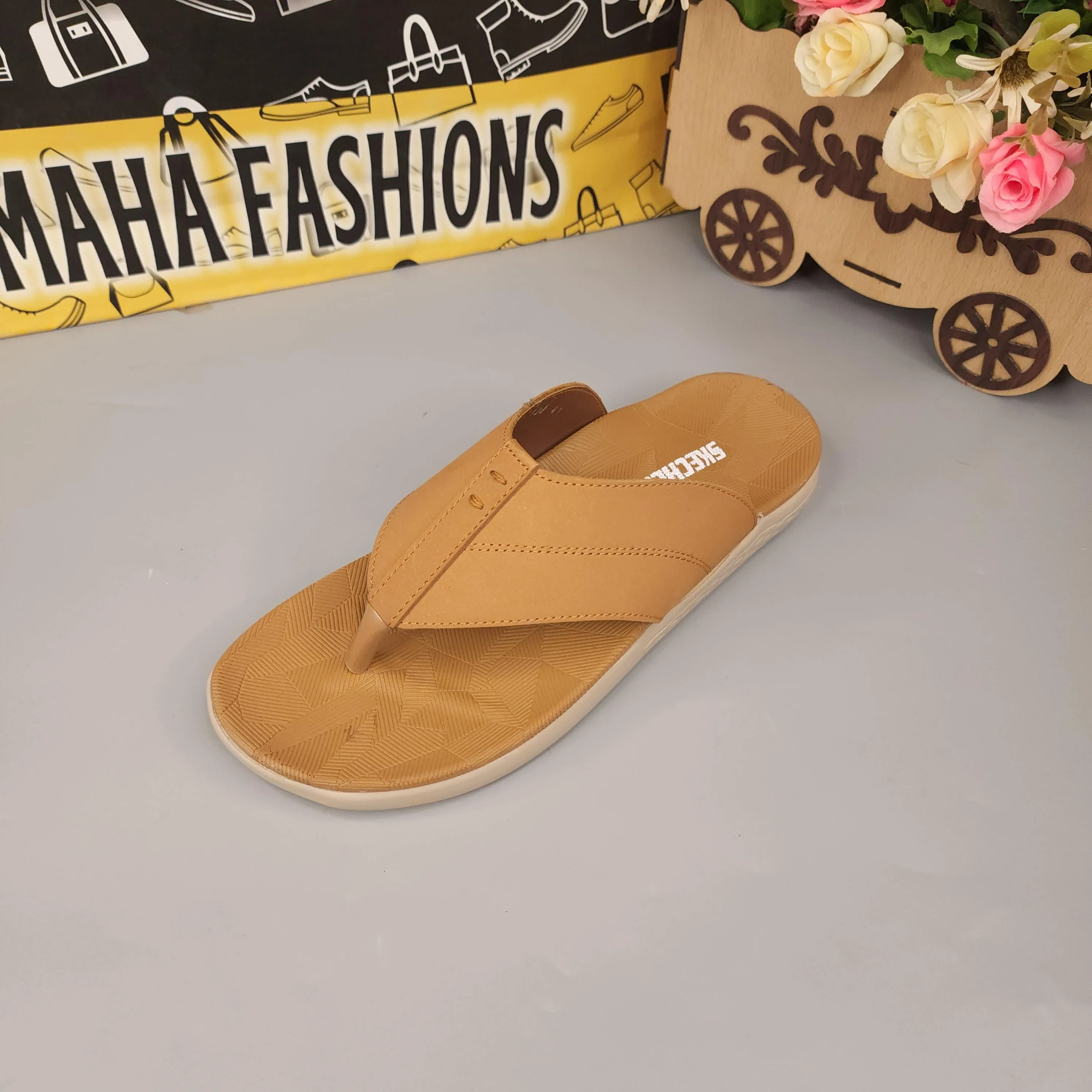 Camel Men Slippers