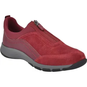 Cave Dark Red Suede Easy Spirit Sneaker