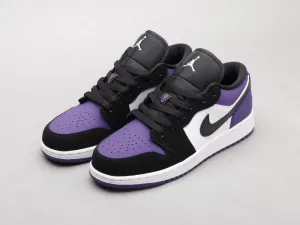 CE - AJ1 Black and purple toes