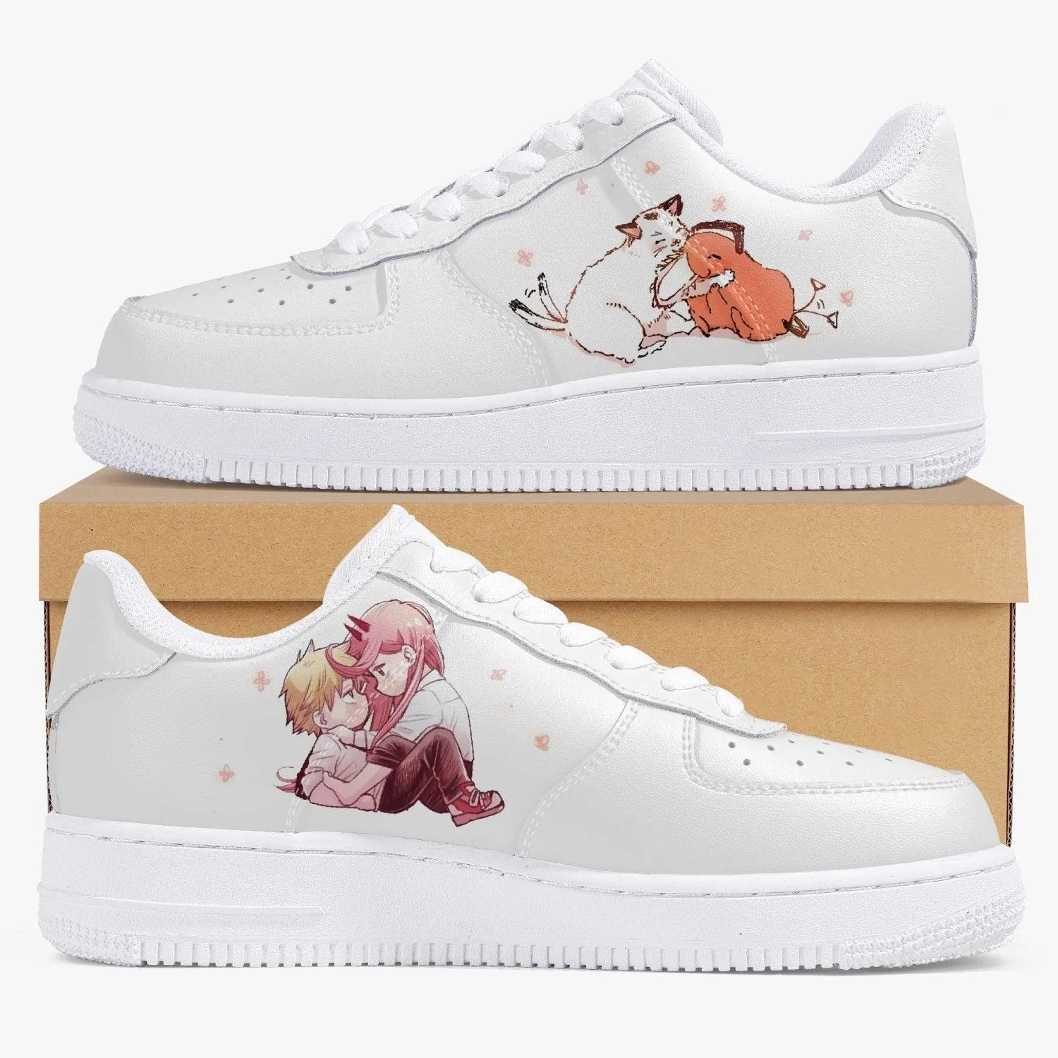 Chainsaw Man Denji x Power Air F1 Anime Shoes