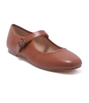 Chelsea Crew Rust Mary Jane Dora Flats