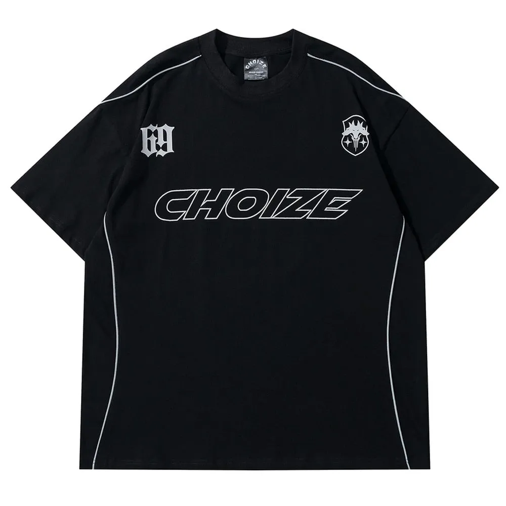 CHOIZE Sports Jersey Style T-Shirt