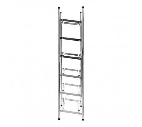 Chrome 6 Tier Extendable Shoe Rack