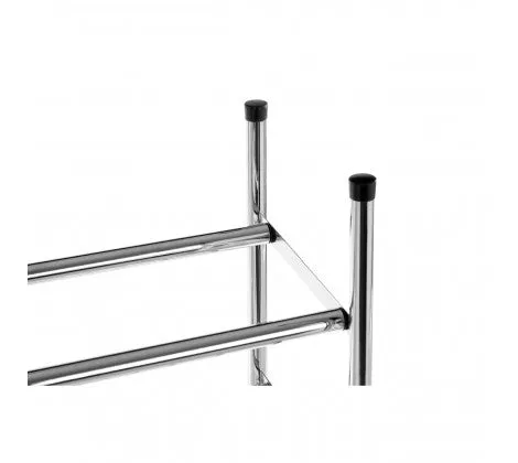 Chrome 6 Tier Extendable Shoe Rack