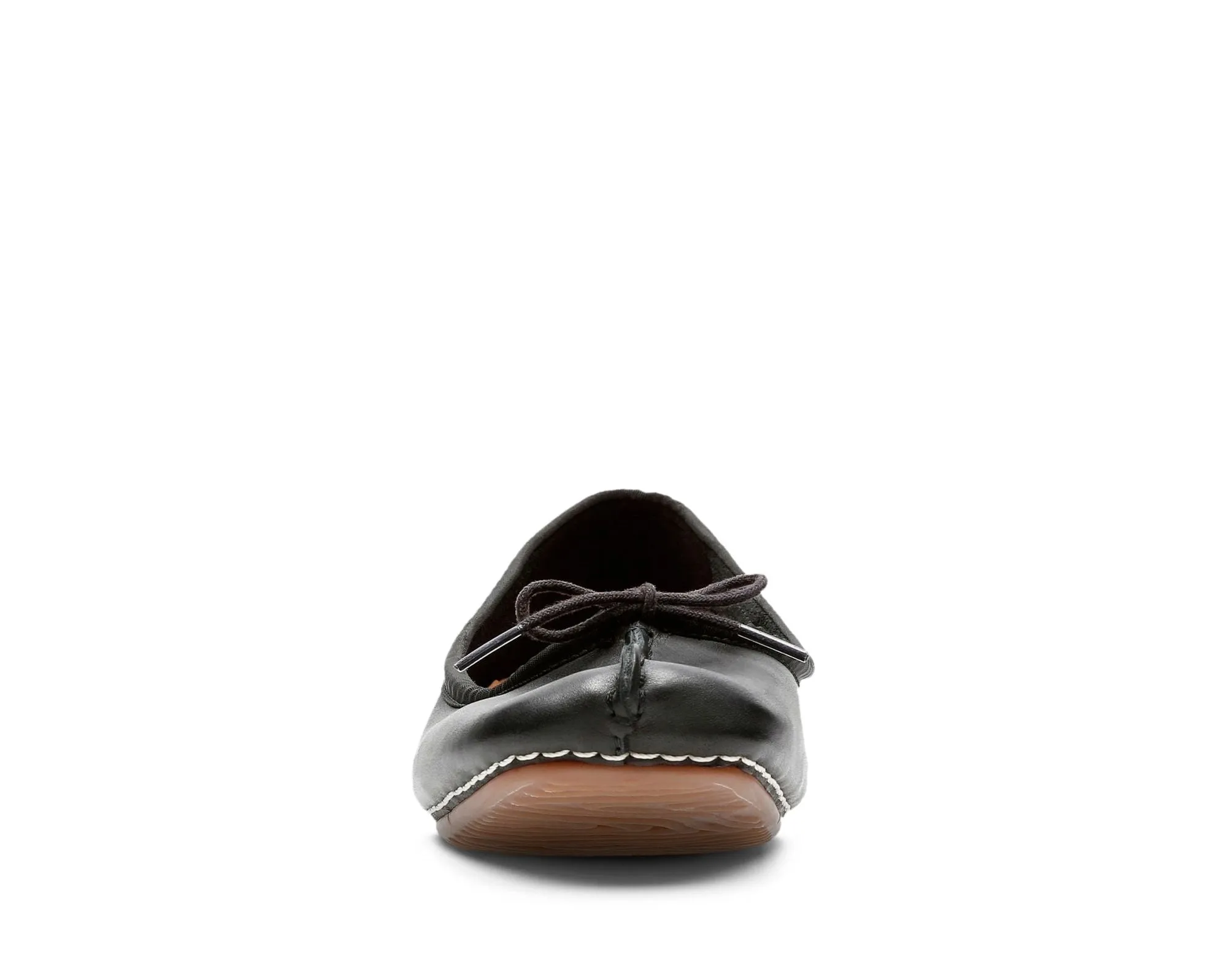 Clarks Freckle Ice Black Leather