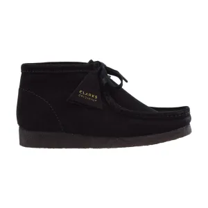 Clarks Wallabee Men's Boots Black Suede