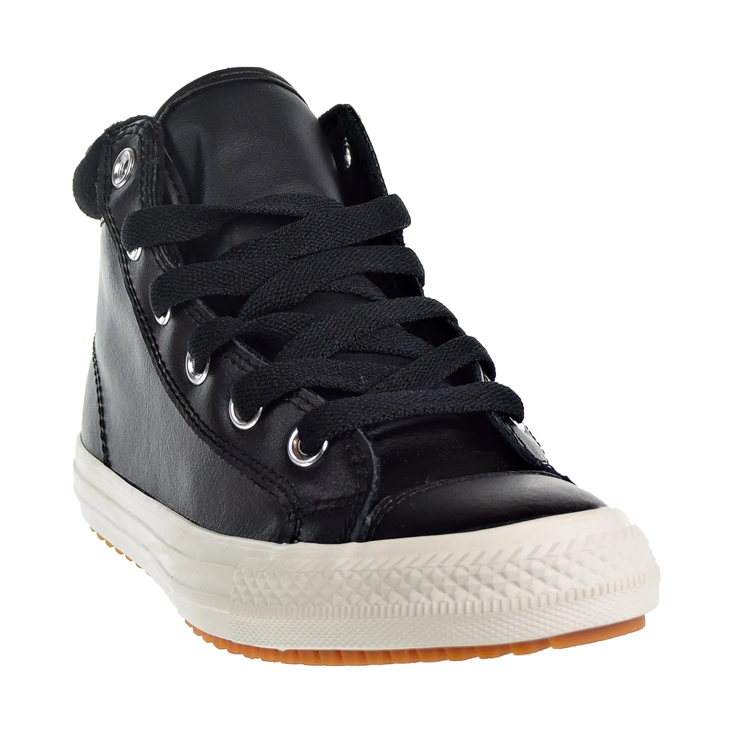 Converse Chuck Taylor All Star Big Kid's Shoes Black/Burnt Caramel