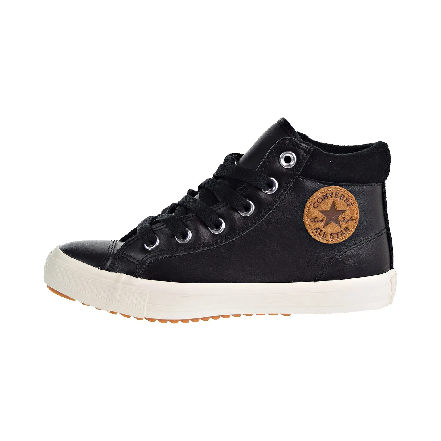 Converse Chuck Taylor All Star Big Kid's Shoes Black/Burnt Caramel