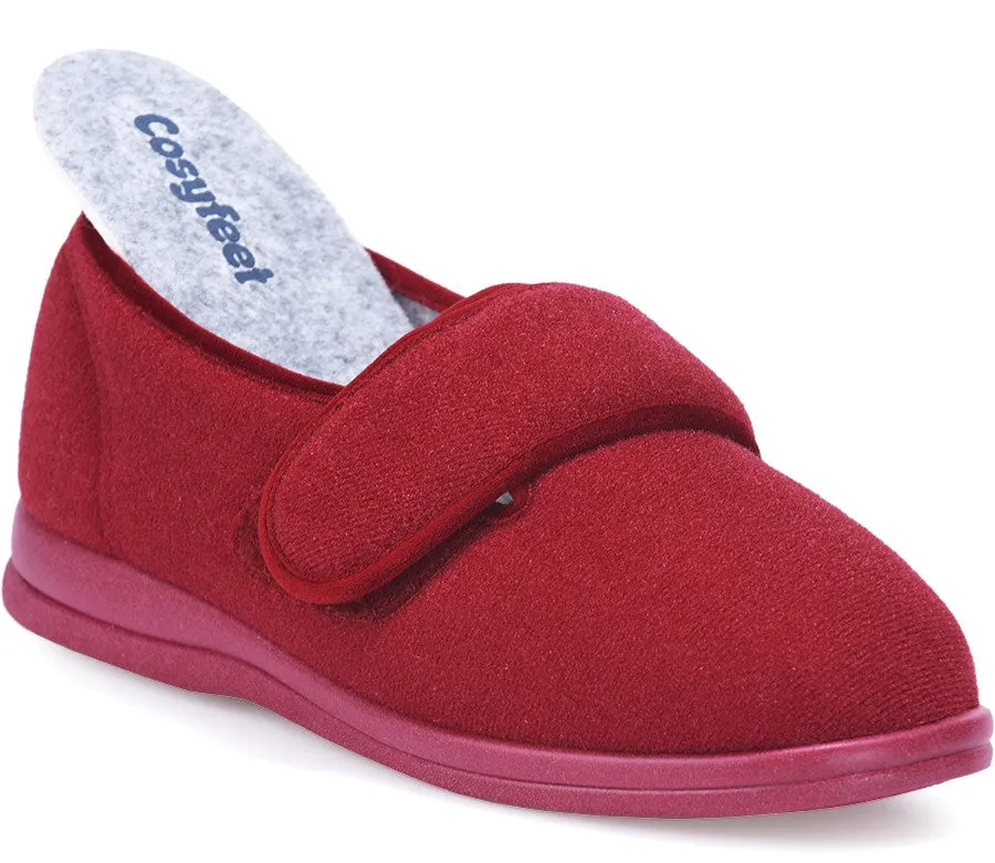 Cosyfeet Holly - 6E Ladies Extra Roomy Slippers - Ireland