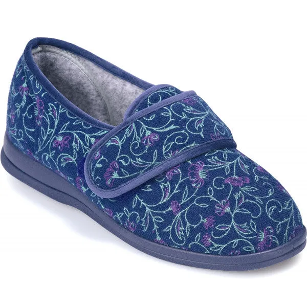 Cosyfeet Holly - 6E Ladies Extra Roomy Slippers - Ireland