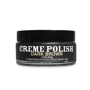 CREME POLISH (DARK BROWN)