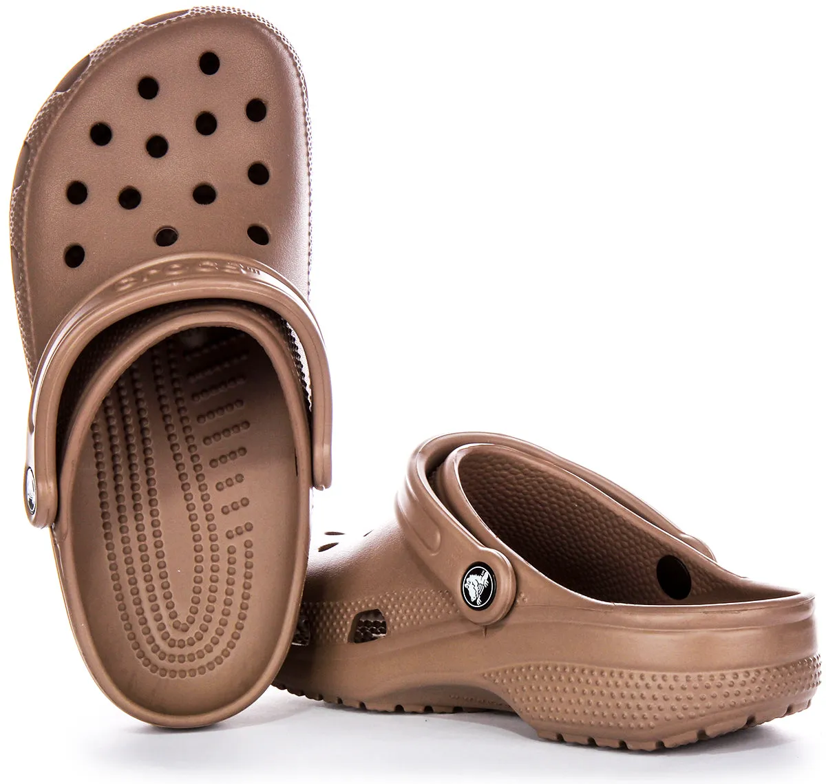 Crocs Classic Clog In Latte Brown