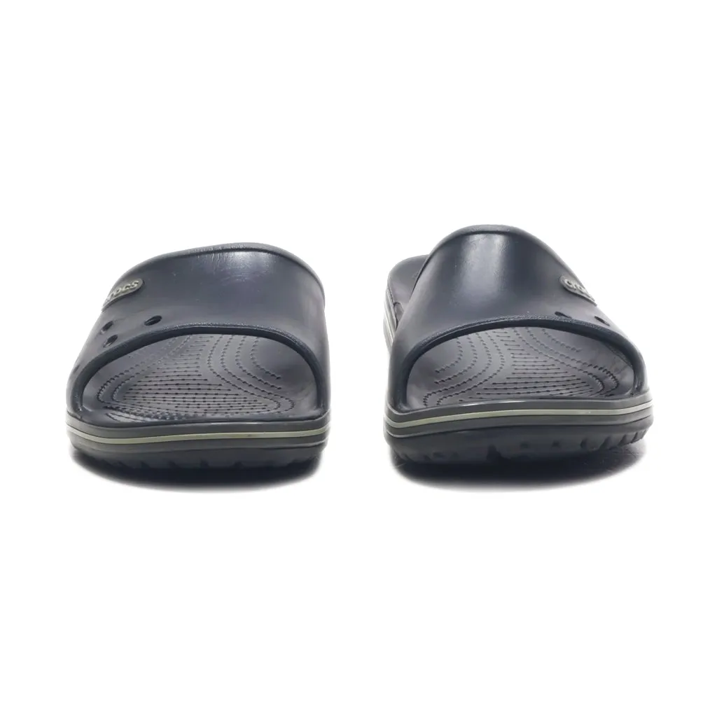 Crocs Crocband Ii Sliders Rubber Black Colour For Men