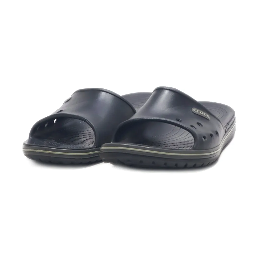 Crocs Crocband Ii Sliders Rubber Black Colour For Men