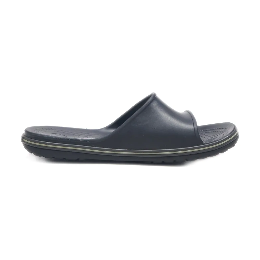 Crocs Crocband Ii Sliders Rubber Black Colour For Men