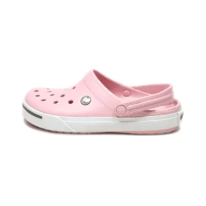 Crocs Crocband Ii Slip Ons Rubber Pink Colour For Women