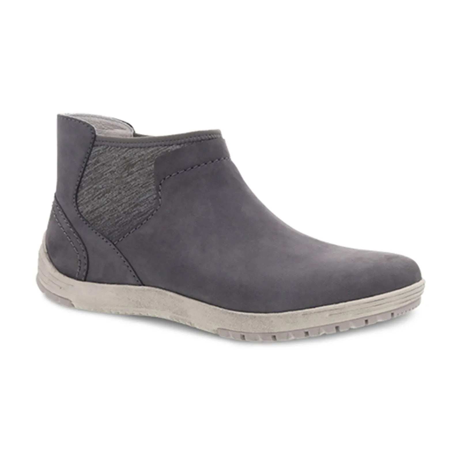 Dansko Lizette Ankle Boot (Women) - Grey Waterproof Nubuck